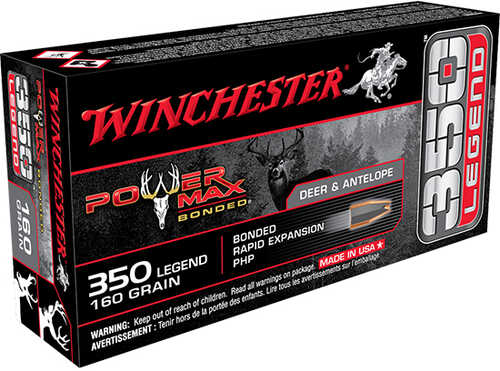 350 <span style="font-weight:bolder; ">Legend</span> 160 Grain 20 Rounds Winchester Ammunition